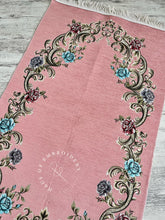 Load image into Gallery viewer, Luxury Prayer Mat and Wudu Towel Gift Set