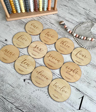 Load image into Gallery viewer, Wooden Milestone Cards