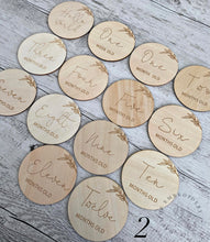Load image into Gallery viewer, Wooden Milestone Cards