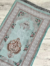 Load image into Gallery viewer, Classic Prayer Mat and Wudu Towel Gift Set
